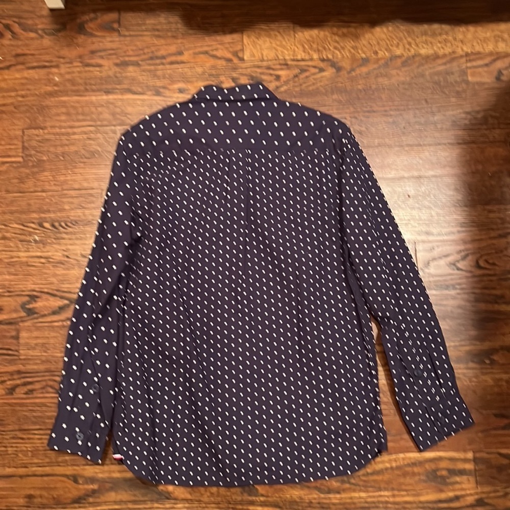 Tommy Hilfiger Boys Button Down Shirt Size L 12/14 NWT - Picture 4 of 4